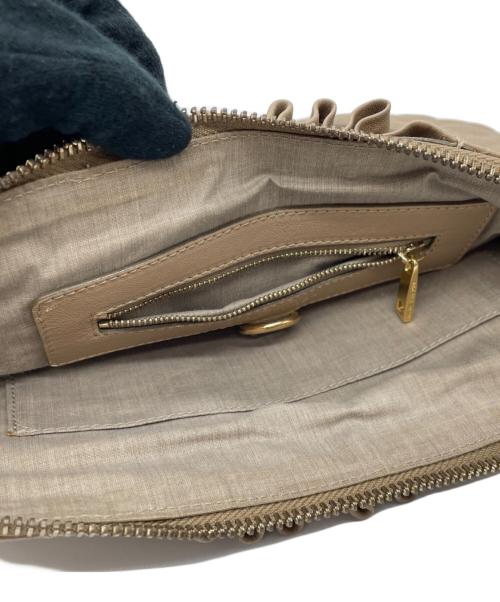 MARC JACOBS（マークジェイコブス）MARC JACOBS (マークジェイコブス) レザー2WAYバッグ ベージュの古着・服飾アイテム