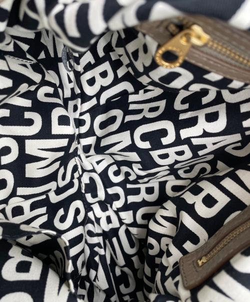 Marc by Marc Jacobs（マークバイマークジェイコブス）Marc by Marc Jacobs (マークバイマークジェイコブス) レザーショルダーバッグ ベージュの古着・服飾アイテム