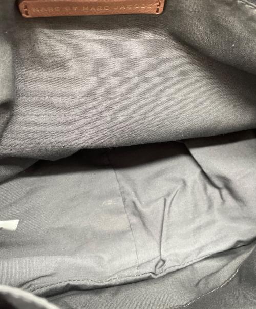 Marc by Marc Jacobs（マークバイマークジェイコブス）Marc by Marc Jacobs (マークバイマークジェイコブス) レザーショルダーバッグ ブラウンの古着・服飾アイテム