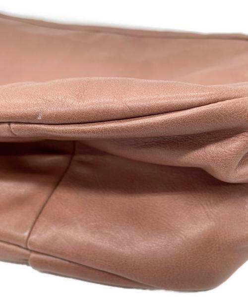 Marc by Marc Jacobs（マークバイマークジェイコブス）Marc by Marc Jacobs (マークバイマークジェイコブス) レザーショルダーバッグ ブラウンの古着・服飾アイテム