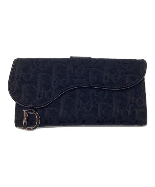 Christian Dior（クリスチャン ディオール）Christian Dior (クリスチャン ディオール) 長財布 ブラックの古着・服飾アイテム