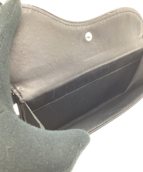 Christian Dior（クリスチャン ディオール）Christian Dior (クリスチャン ディオール) 長財布 ブラックの古着・服飾アイテム