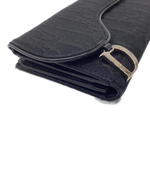 Christian Dior（クリスチャン ディオール）Christian Dior (クリスチャン ディオール) 長財布 ブラックの古着・服飾アイテム