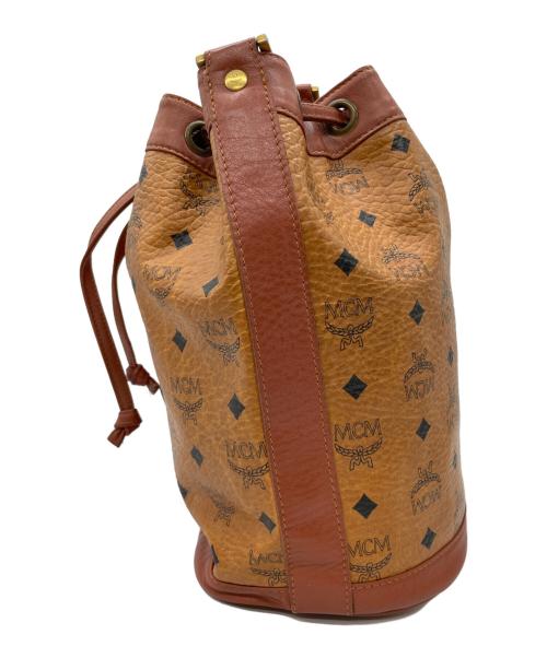 MCM（エムシーエム）MCM (エムシーエム) ショルダーバッグ ブラウンの古着・服飾アイテム