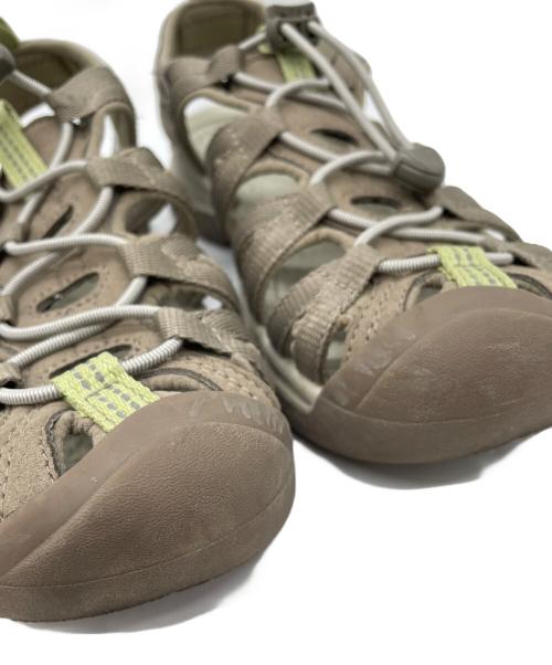 KEEN（キーン）KEEN (キーン) サンダル ブラウン×グリーン サイズ:24cmの古着・服飾アイテム