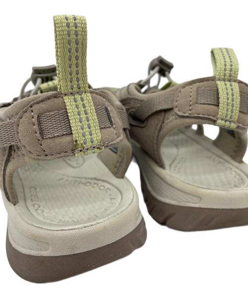 KEEN（キーン）KEEN (キーン) サンダル ブラウン×グリーン サイズ:24cmの古着・服飾アイテム