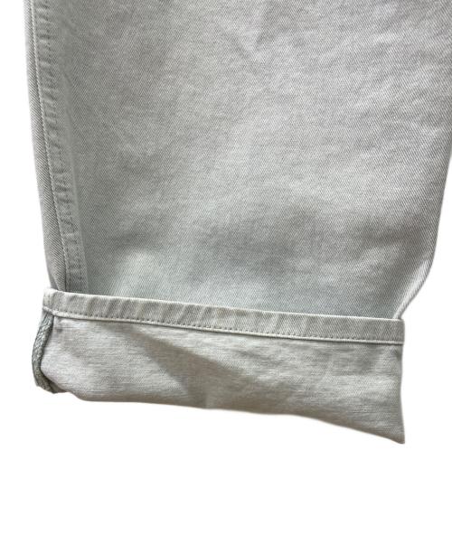 AMOMENTO（アモーメント）AMOMENTO (アモーメント) DRAWSTRING DENIM PANTS ミントグリーン サイズ:Sの古着・服飾アイテム