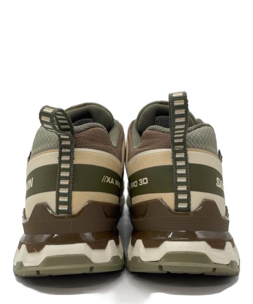 SALOMON（サロモン）SALOMON (サロモン) ローカットスニーカー ブラウン×グリーン サイズ:27.5cmの古着・服飾アイテム