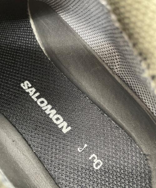 SALOMON（サロモン）SALOMON (サロモン) ローカットスニーカー ブラウン×グリーン サイズ:27.5cmの古着・服飾アイテム