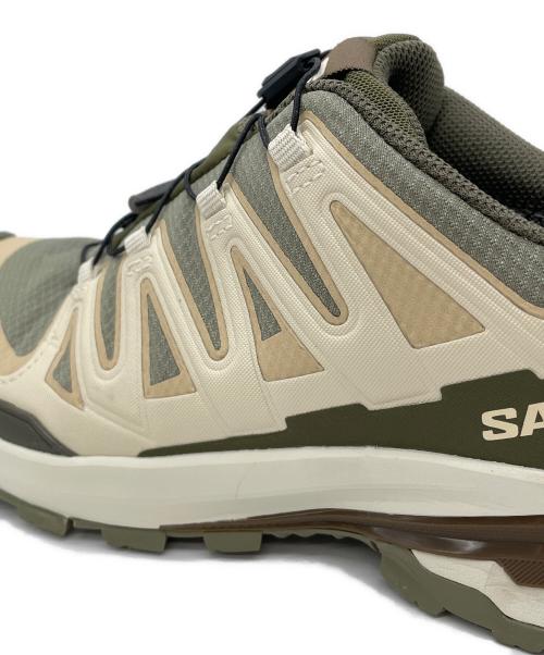 SALOMON（サロモン）SALOMON (サロモン) ローカットスニーカー ブラウン×グリーン サイズ:27.5cmの古着・服飾アイテム