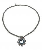 POLICEポリス）の古着「ネックレス」｜シルバーカラー×ブルー