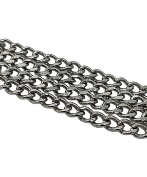 POLICE（ポリス）POLICE (ポリス) ネックレス シルバーカラー×ブルーの古着・服飾アイテム