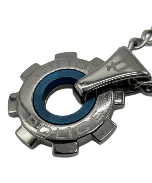 POLICE（ポリス）POLICE (ポリス) ネックレス シルバーカラー×ブルーの古着・服飾アイテム