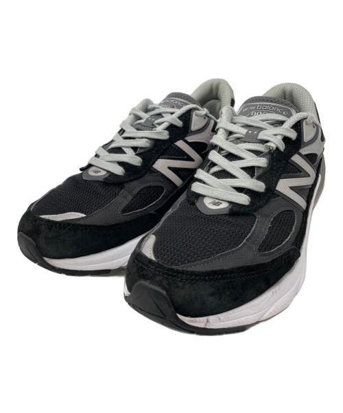 NEW BALANCE（ニューバランス）NEW BALANCE (ニューバランス) スニーカー ブラック×ホワイト サイズ:26cmの古着・服飾アイテム