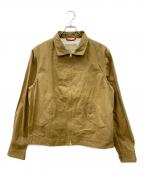 MANIFATTURA CECCARELLIマニファッツュラ・チェッカレッリ）の古着「ハリントンジャケット」｜ベージュ