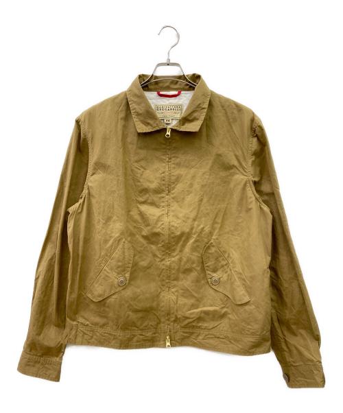 MANIFATTURA CECCARELLI（マニファッツュラ・チェッカレッリ）MANIFATTURA CECCARELLI (マニファッツュラ・チェッカレッリ) ハリントンジャケット ベージュ サイズ:44の古着・服飾アイテム
