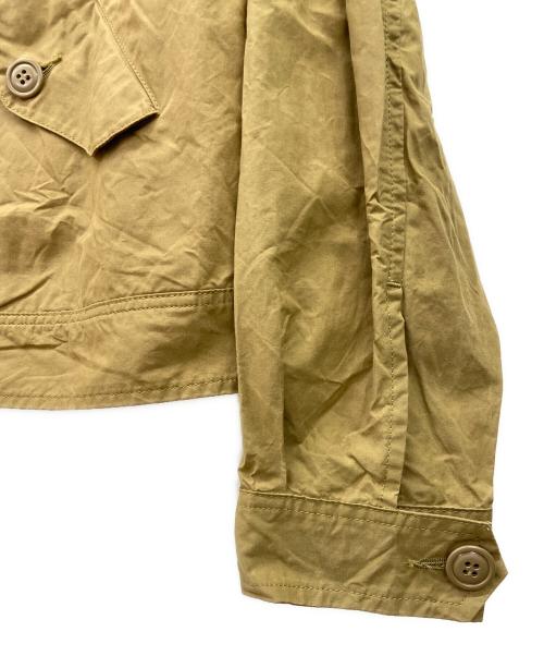 MANIFATTURA CECCARELLI（マニファッツュラ・チェッカレッリ）MANIFATTURA CECCARELLI (マニファッツュラ・チェッカレッリ) ハリントンジャケット ベージュ サイズ:44の古着・服飾アイテム