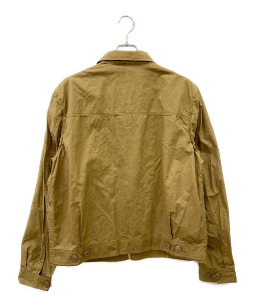 MANIFATTURA CECCARELLI（マニファッツュラ・チェッカレッリ）MANIFATTURA CECCARELLI (マニファッツュラ・チェッカレッリ) ハリントンジャケット ベージュ サイズ:44の古着・服飾アイテム