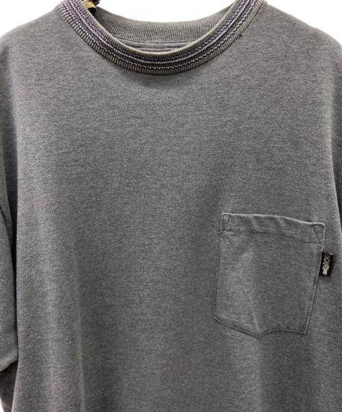 stussy（ステューシー）stussy (ステューシー) 半袖カットソー グレー サイズ:Lの古着・服飾アイテム