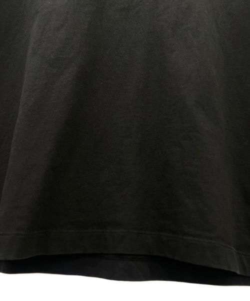 MONCLER（モンクレール）MONCLER (モンクレール) 半袖カットソー ブラック×ホワイト サイズ:Mの古着・服飾アイテム