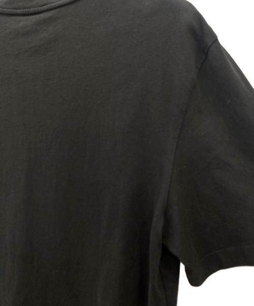 MONCLER（モンクレール）MONCLER (モンクレール) 半袖カットソー ブラック×ホワイト サイズ:Mの古着・服飾アイテム