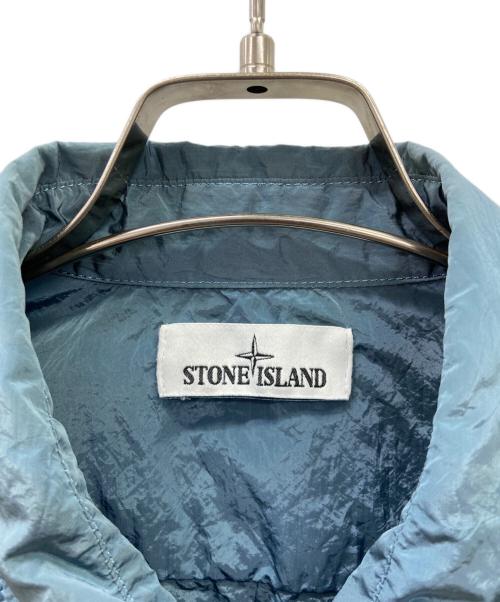 STONE ISLAND（ストーンアイランド）STONE ISLAND (ストーンアイランド) ジャケット ブルー×ブラック サイズ:Mの古着・服飾アイテム