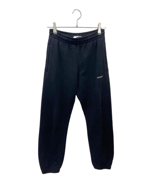 OFFWHITE（オフホワイト）OFFWHITE (オフホワイト) スウェットパンツ ブラック サイズ:XSの古着・服飾アイテム