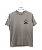 KENZOケンゾー）の古着「半袖カットソー」｜グレー×ブラック