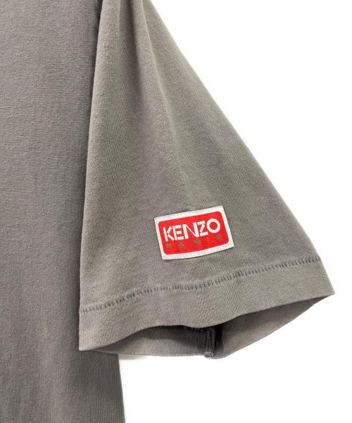 KENZO（ケンゾー）KENZO (ケンゾー) 半袖カットソー グレー×ブラック サイズ:Sの古着・服飾アイテム