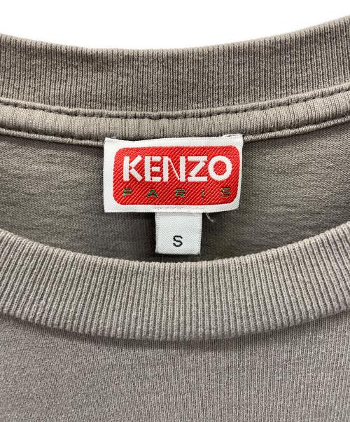 KENZO（ケンゾー）KENZO (ケンゾー) 半袖カットソー グレー×ブラック サイズ:Sの古着・服飾アイテム