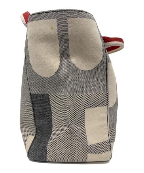 BALLY（バリー）BALLY (バリー) ハンドバッグ ベージュ×グレーの古着・服飾アイテム