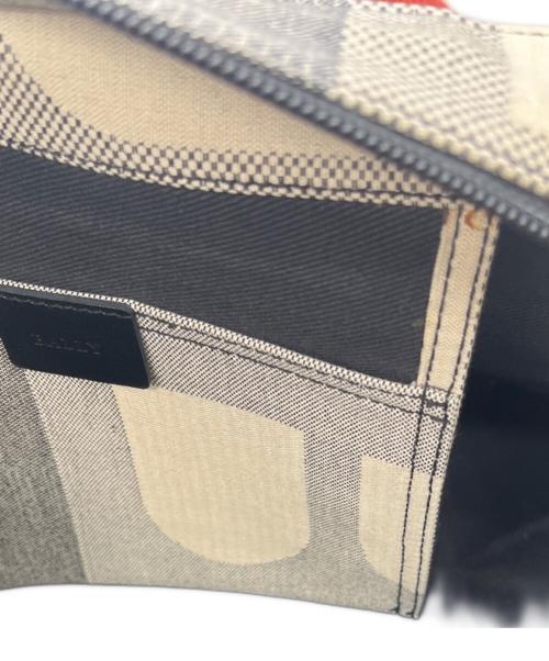 BALLY（バリー）BALLY (バリー) ハンドバッグ ベージュ×グレーの古着・服飾アイテム