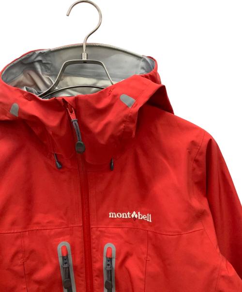 mont-bell（モンベル）mont-bell (モンベル) ストリームジャケット レッド×グレー サイズ:Mの古着・服飾アイテム