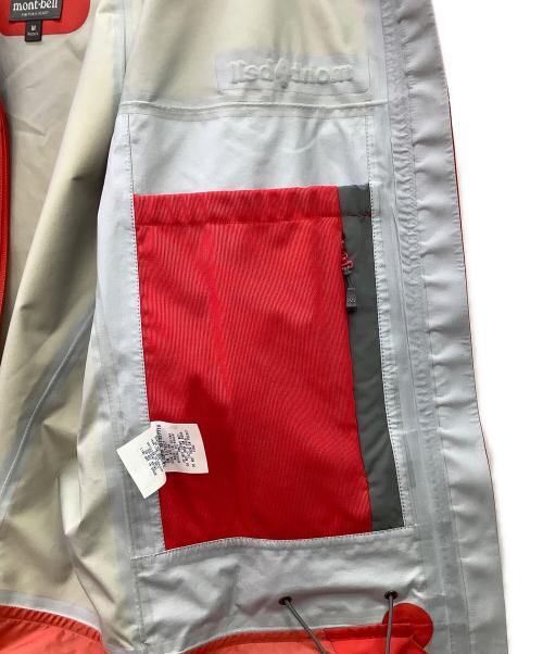 mont-bell（モンベル）mont-bell (モンベル) ストリームジャケット レッド×グレー サイズ:Mの古着・服飾アイテム
