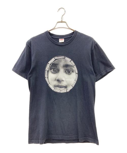 SUPREME（シュプリーム）SUPREME (シュプリーム) 半袖カットソー ブラック×ホワイト サイズ:Mの古着・服飾アイテム