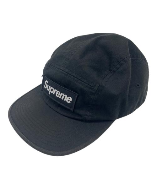 SUPREME（シュプリーム）SUPREME (シュプリーム) Washed Chino Twill Camp Cap ブラックの古着・服飾アイテム