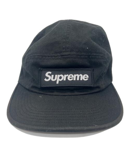 SUPREME（シュプリーム）SUPREME (シュプリーム) Washed Chino Twill Camp Cap ブラックの古着・服飾アイテム