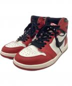 NIKEナイキ）の古着「AIR JORDAN 1 RETRO HIGH OG」｜レッド×ホワイト