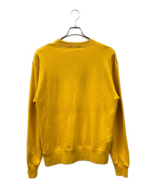 Hysteric Glamour（ヒステリックグラマー）Hysteric Glamour (ヒステリックグラマー) GIRLS CLUB SWEAT SHIRT オレンジ×ホワイト サイズ:Mの古着・服飾アイテム