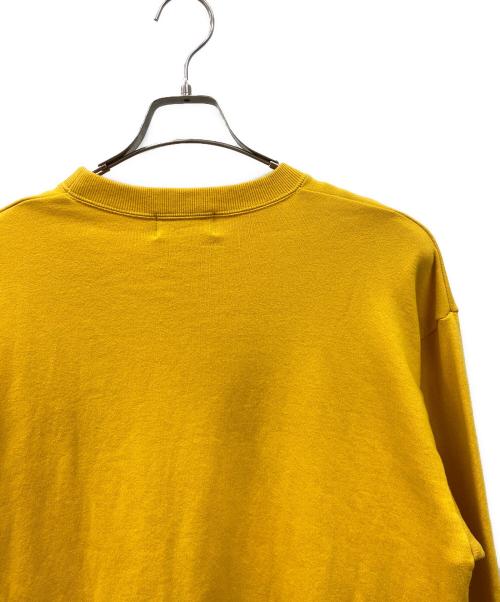 Hysteric Glamour（ヒステリックグラマー）Hysteric Glamour (ヒステリックグラマー) GIRLS CLUB SWEAT SHIRT オレンジ×ホワイト サイズ:Mの古着・服飾アイテム