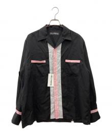 WACKO MARIA（ワコマリア）の古着「長袖シャツ」｜ブラック×ピンク