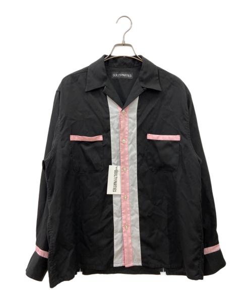 WACKO MARIA（ワコマリア）WACKO MARIA (ワコマリア) 長袖シャツ ブラック×ピンク サイズ:M 未使用品の古着・服飾アイテム