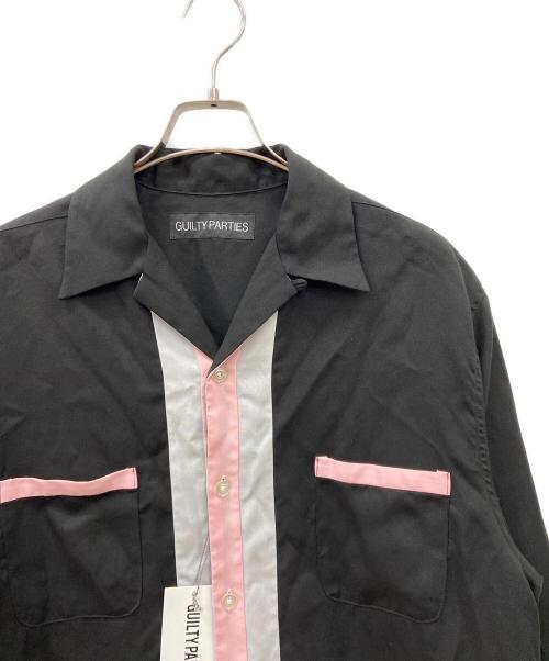 WACKO MARIA（ワコマリア）WACKO MARIA (ワコマリア) 長袖シャツ ブラック×ピンク サイズ:M 未使用品の古着・服飾アイテム