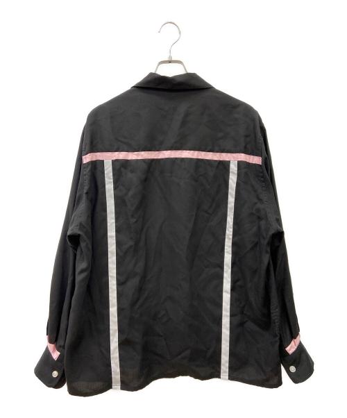 WACKO MARIA（ワコマリア）WACKO MARIA (ワコマリア) 長袖シャツ ブラック×ピンク サイズ:M 未使用品の古着・服飾アイテム