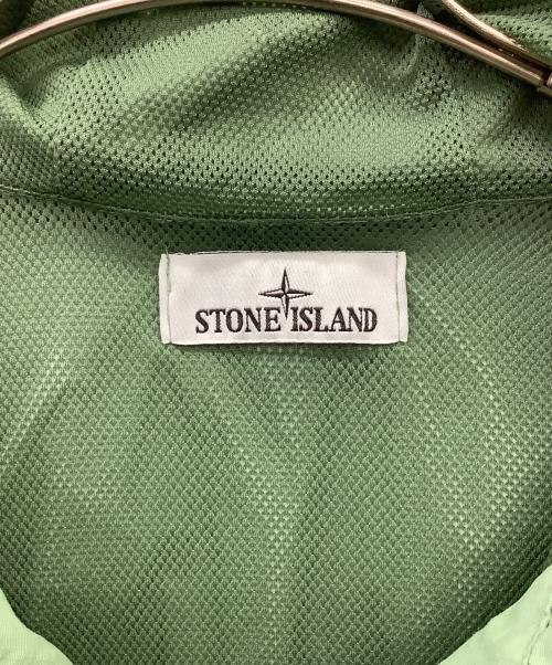 STONE ISLAND（ストーンアイランド）STONE ISLAND (ストーンアイランド) Crinkle Reps NY Hooded Jacke グリーン サイズ:Mの古着・服飾アイテム