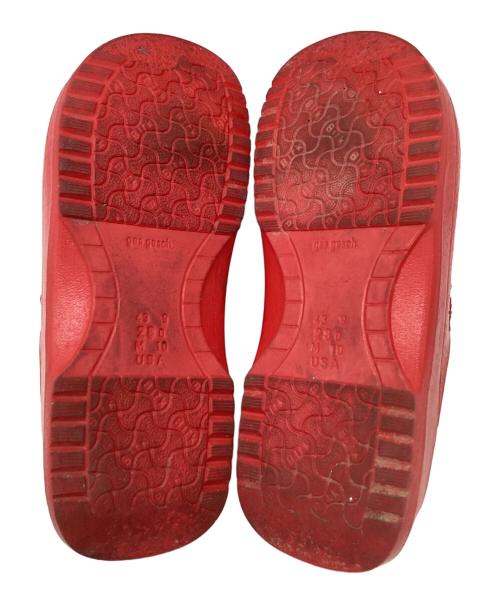 BIRKENSTOCK（ビルケンシュトック）BIRKENSTOCK (ビルケンシュトック) クロッグサンダル レッド サイズ:28の古着・服飾アイテム