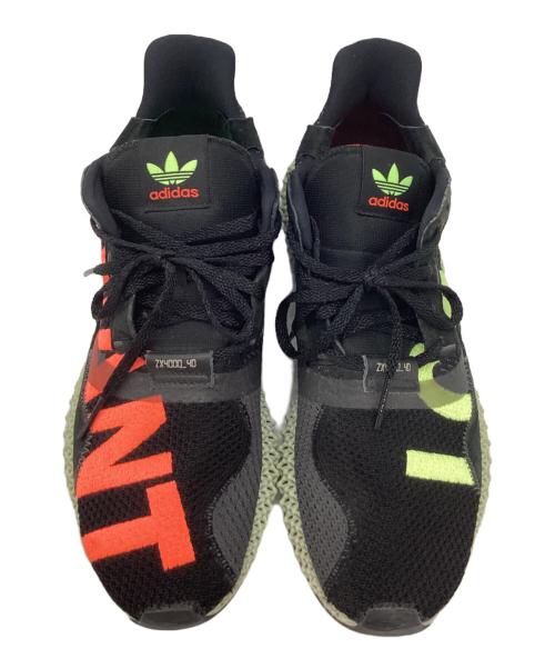 adidas（アディダス）adidas (アディダス) スニーカー グレー×グリーン サイズ:26.5cmの古着・服飾アイテム