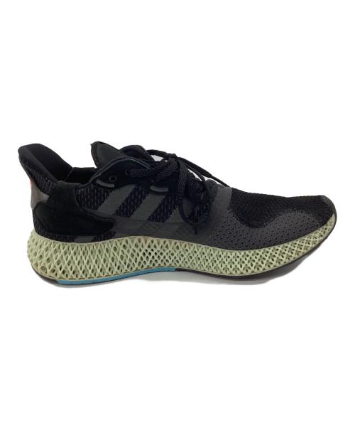 adidas（アディダス）adidas (アディダス) スニーカー グレー×グリーン サイズ:26.5cmの古着・服飾アイテム