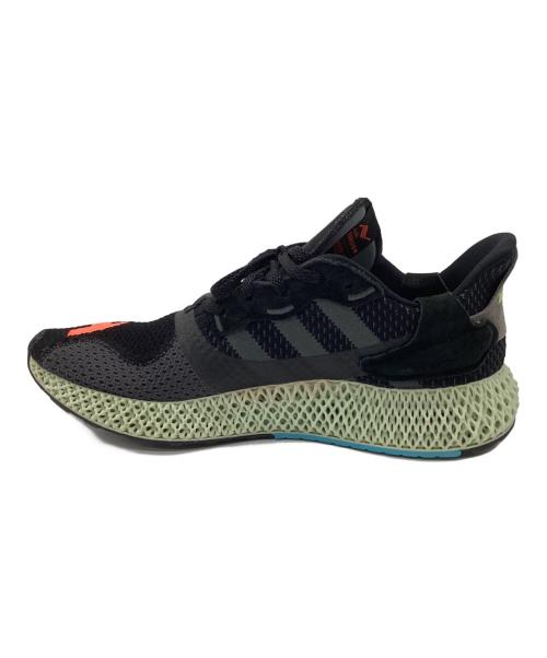 adidas（アディダス）adidas (アディダス) スニーカー グレー×グリーン サイズ:26.5cmの古着・服飾アイテム