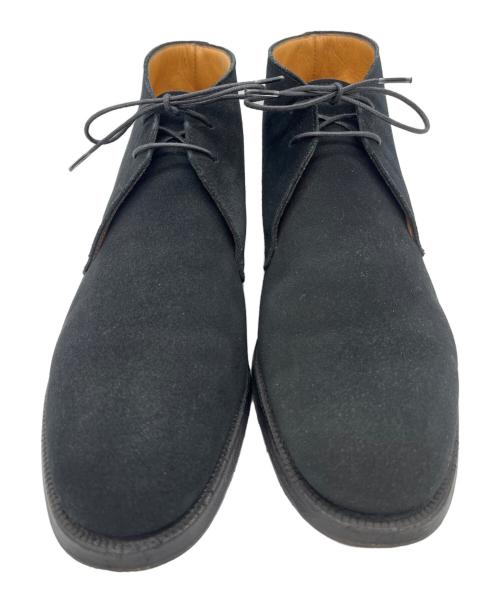 Crockett & Jones（クロケット＆ジョーンズ）Crockett & Jones (クロケット＆ジョーンズ) チャッカーブーツ ブラック サイズ:6 1/2の古着・服飾アイテム